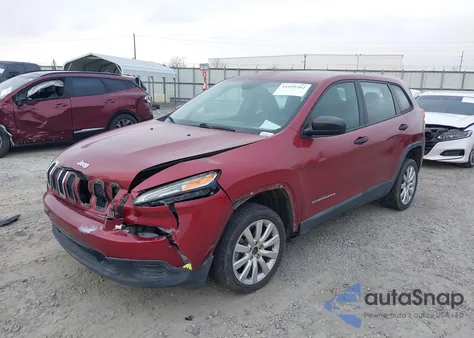 2014 Jeep Cherokee Sport z USA, uszkodzony, nr VIN 1C4PJMAB3EW224631